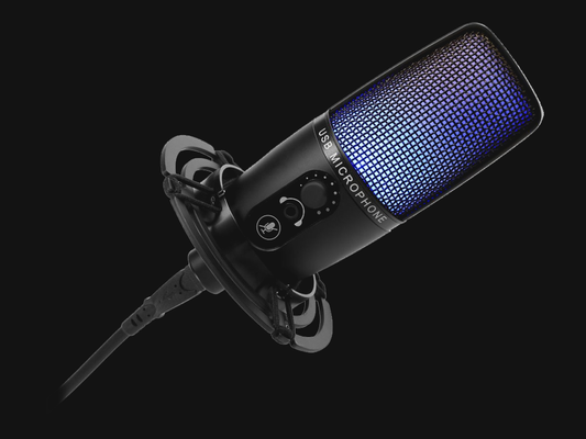 GEAR4U Streaming RGB Microphone
